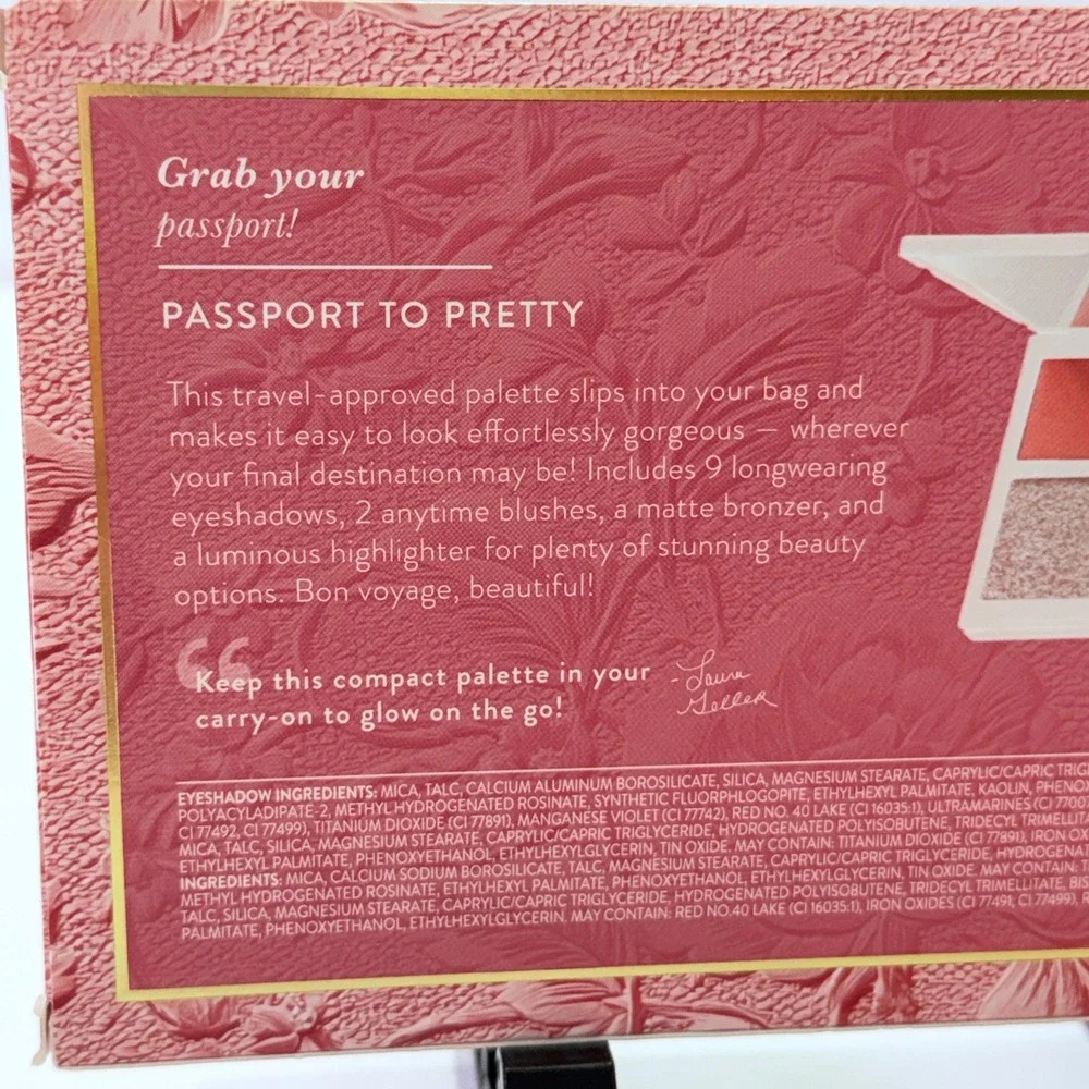 Laura Geller Passport to Pretty Travel Face and Eye Palette NEW 318A9